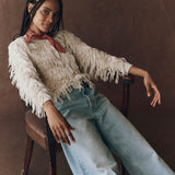 The Fringe Cardigan Natural