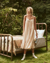 The Eyelet Ruffle Tank Night Dress Soft Rosette