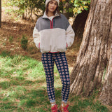 The Plush Terrain Half Zip Mini Frosted Daisy & Cream