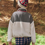 The Plush Terrain Half Zip Mini Frosted Daisy & Cream