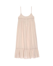 The Eyelet Ruffle Tank Night Dress Soft Rosette
