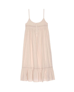 The Eyelet Ruffle Tank Night Dress Soft Rosette