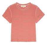 The Little Tee Pimento Stripe