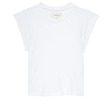 The Peak Shoulder Tee True White