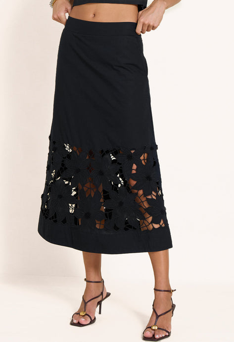 Talitha Skirt Onyx Black