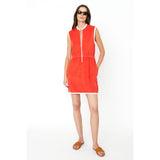 The Terry Dress Poppy