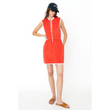 The Terry Dress Poppy