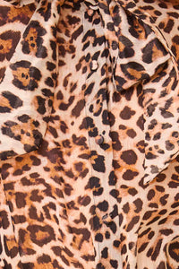 Tess Blouse Leopard