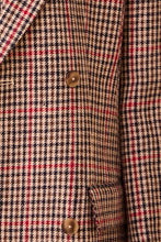 Travel Tweed Coat Clarence Houndstooth