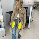 KR Trench Coat Khaki