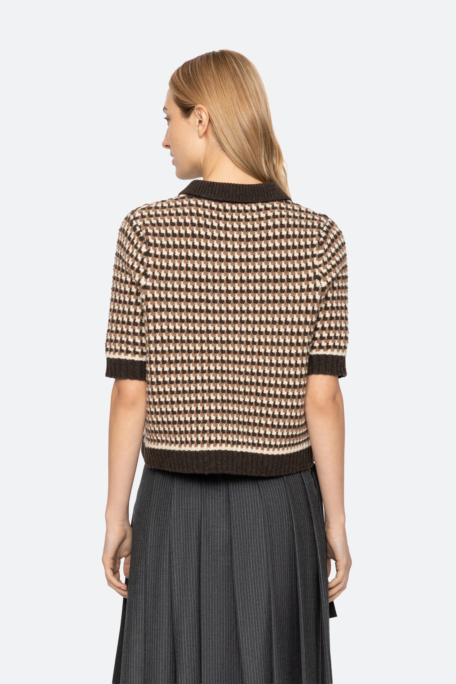 DECLAN S/SLV POLO SWEATER (D2)