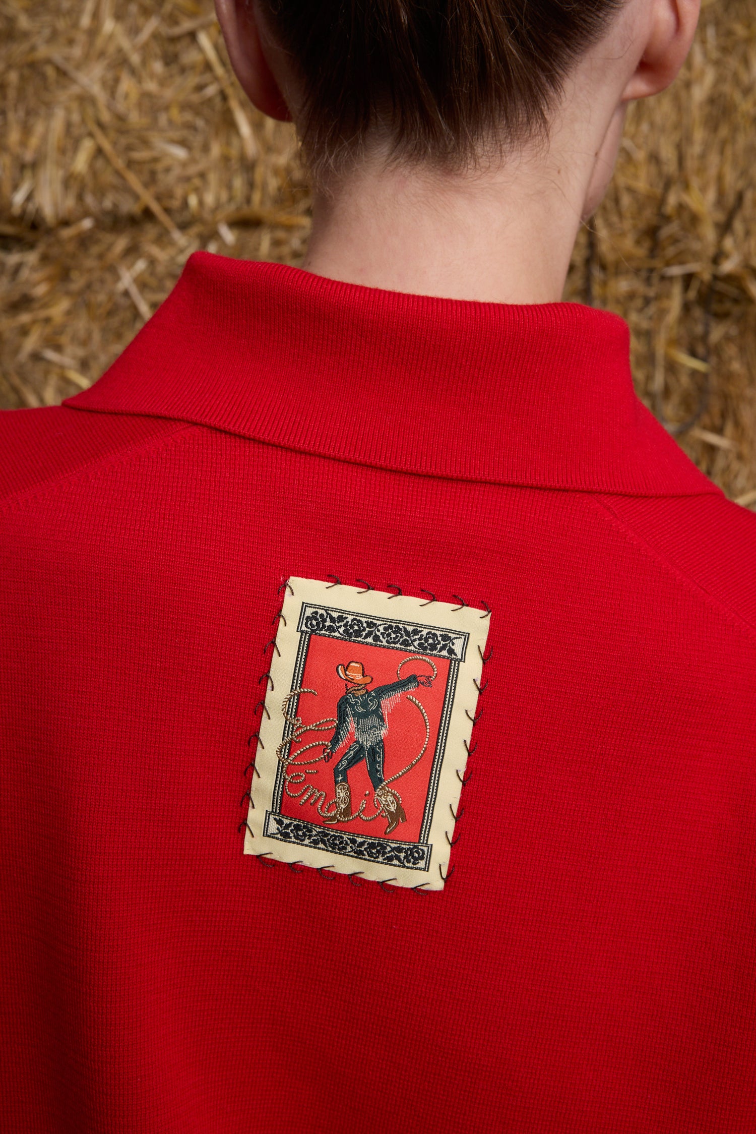 ROCKY KNIT POLO CHERRY