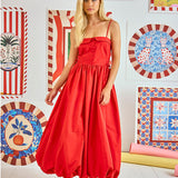Taryn Dress True Red