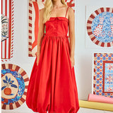 Taryn Dress True Red