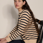 Phoebe Stripe Cotton Sweater