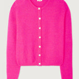 Vitow Cardigan Neon Pink Melange