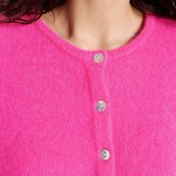 Vitow Cardigan Neon Pink Melange