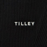 Stretch Merino Sleeveless Turtleneck Black