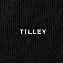 Stretch Merino Sleeveless Turtleneck Black