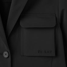 Hooded Tech Blazer Black