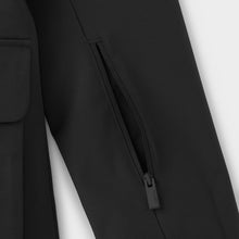 Hooded Tech Blazer Black