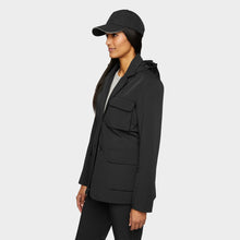Hooded Tech Blazer Black
