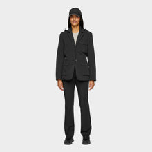 Hooded Tech Blazer Black