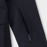 Hooded Tech Blazer Navy