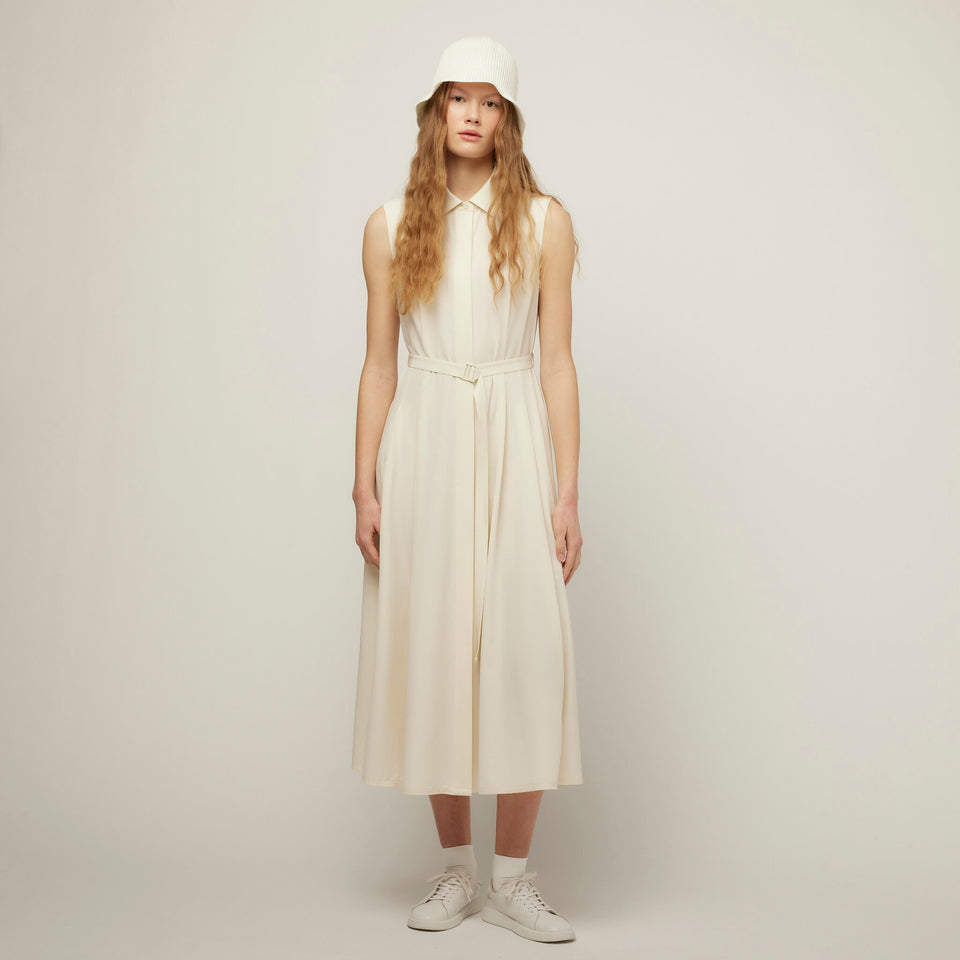 Tech Silk Maxi Dress Tofu