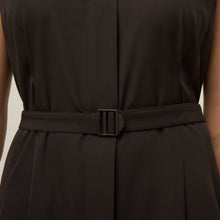 Tech Silk Maxi Dress Black