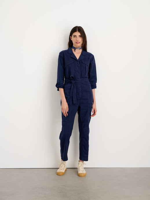 Expedition Jumpsuit Washed Twill Deep Navy