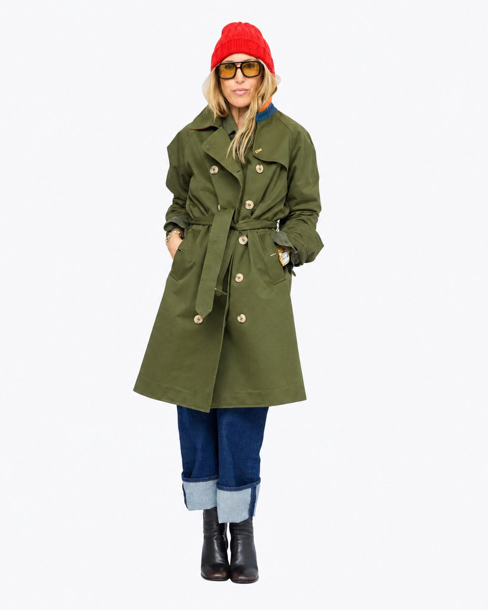 Color Washed Trench