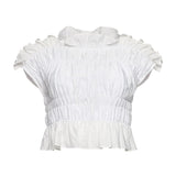 Evalina Top White