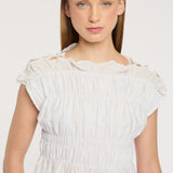 Evalina Top White