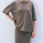 CASHMERE OVERSIZED TEE
