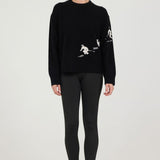 Skier Slope Crew Black Combo