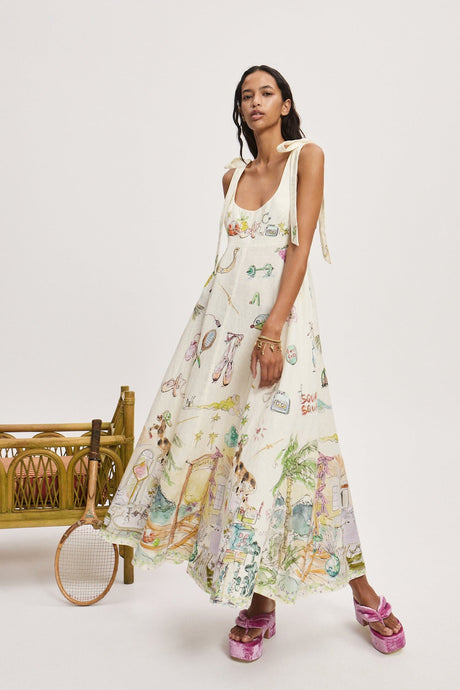 Anouk Ballet Sundress Cream