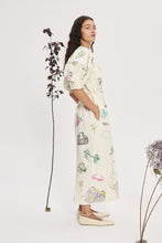 Court Midi Dress Cream