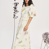 Court Midi Dress Cream