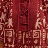 Maya Mini Coverup Rust