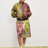 Adriana Jacquard Bomber Jacket