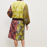 Adriana Jacquard Bomber Jacket