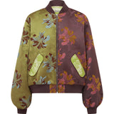 Adriana Jacquard Bomber Jacket