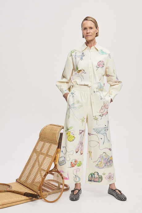 Court Pant Cream