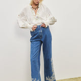 Guilia Embroidered Blouse