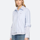 ZAYNA DBL LAYER BUTTON DOWN (D1)