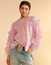 Claudia Ruffle Blouse Light Pink