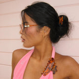 Big Effing Clip Tortoise Hibiscus
