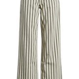 Ultra Featherweight Linen Cam Pant Green Stripe