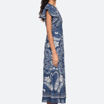EMELINA PRINT MIDI DRESS (D1)